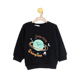 Black Champion Sweat Tee